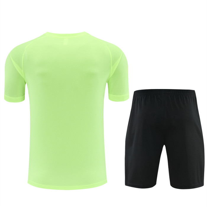 26/27 Atletico Madrid Fluorescent Green Short Sleeve+Soccer Shorts