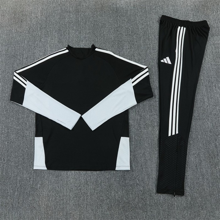 26/27 Inter Miami CF Black & White Half Zipper Jacket Tracksuit + Long Pants