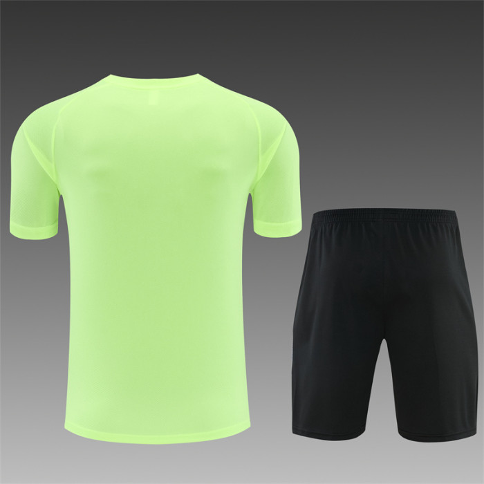 26/27 Atletico Madrid Fluorescent Green Short Sleeve+Soccer Shorts