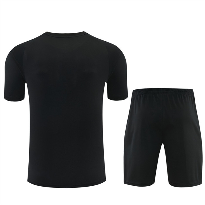 26/27 Atletico Madrid Black Short Sleeve+Soccer Shorts