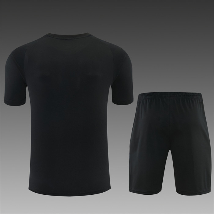 26/27 Atletico Madrid Black Short Sleeve+Soccer Shorts