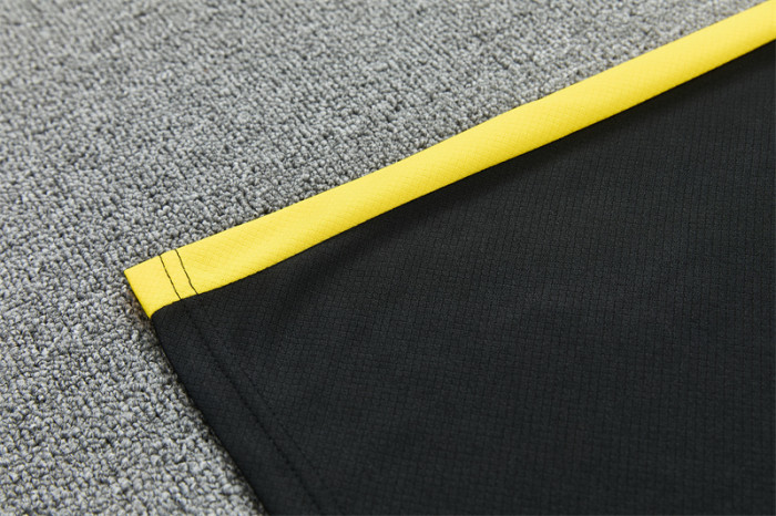 26/27 Brazil Black & Yellow Short Sleeve+Soccer Shorts