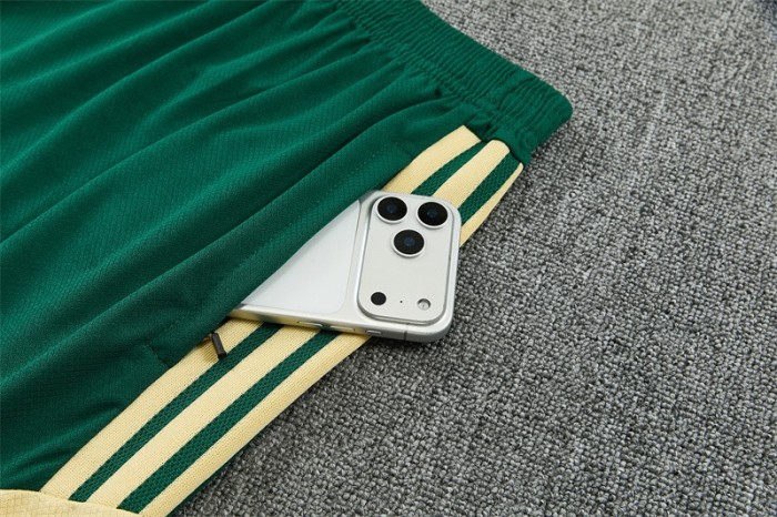 26/27 Real Madrid Green Camouflage  Short Sleeve+Soccer Shorts