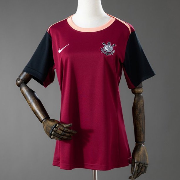 26/27 Corinthians Women's Training Jersey - Maroon Jersey