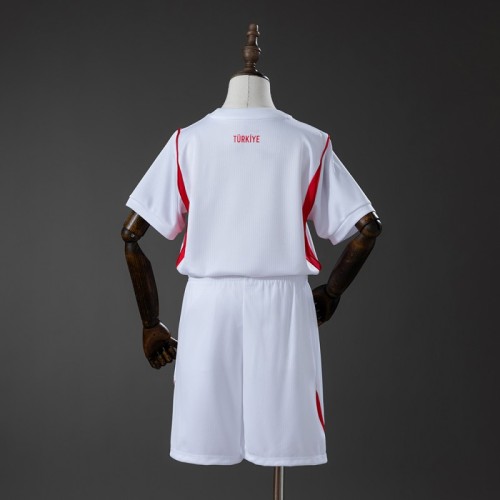 2026 KidsTurkiye Home Kit Jersey Size 16-28