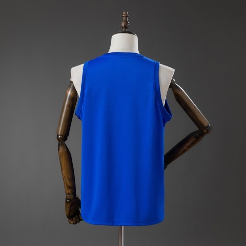 2026 Brazil Training Jersey Vest Blue