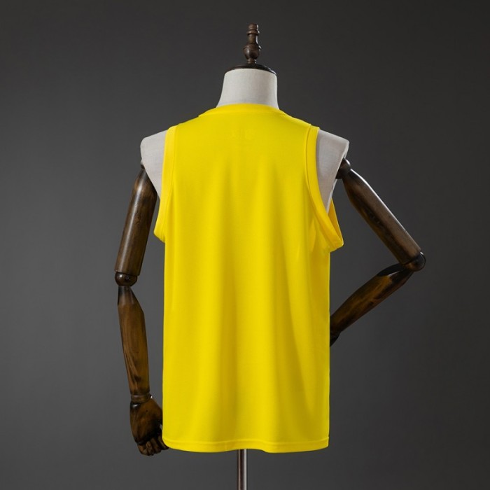 2026 Brazil Training Jersey Vest Yellow