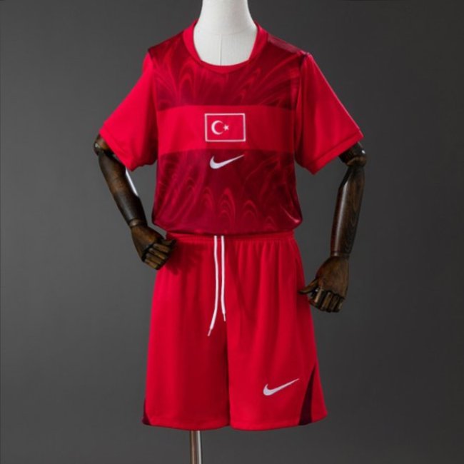 2026 KidsTurkiye Away Kit Jersey Size 16-28