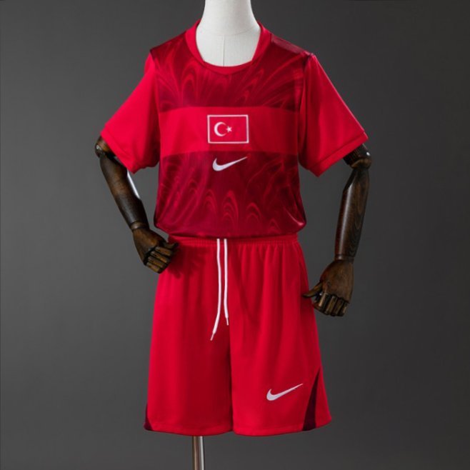 2026 KidsTurkiye Away Kit Jersey Size 16-28