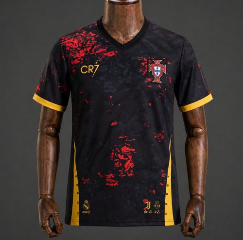 2026 Portugal Black Pre-Match Jersey