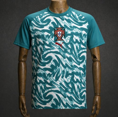 2026 Portugal Green Pre-Match Jersey