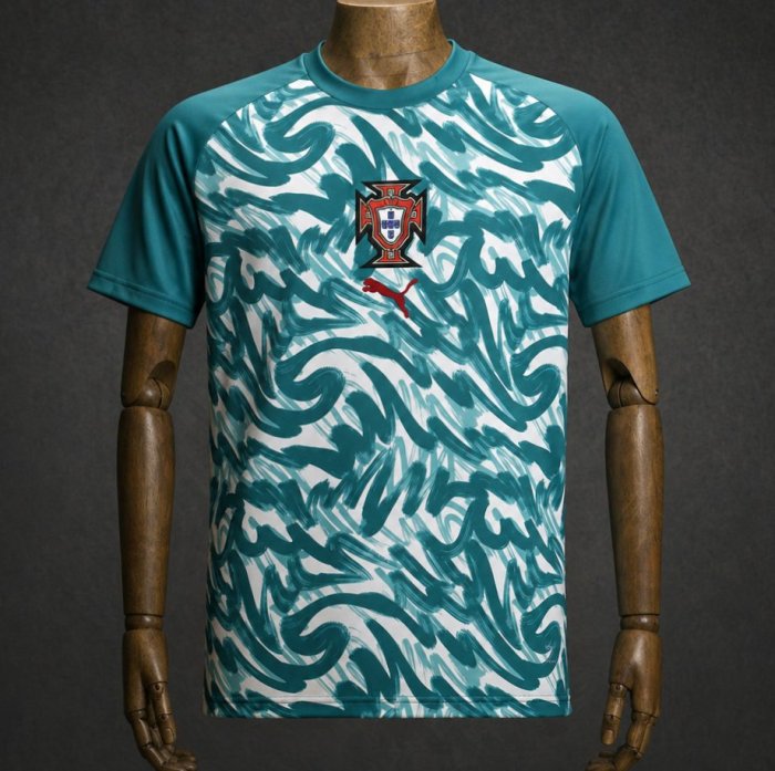 2026 Portugal Green Pre-Match Jersey