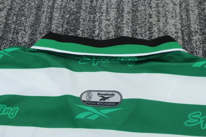 Retro 99/00 Kids Sporting Lisbon Home Jersey