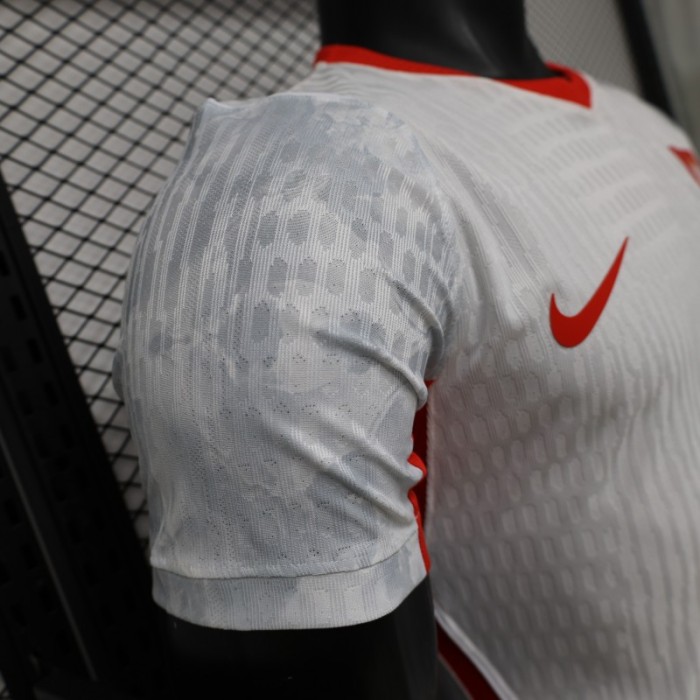 Player Version 2026 Poland Home White  Jersey