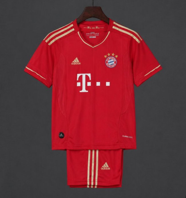 Retro 12/13 Kids Bayern Munich Home Jersey