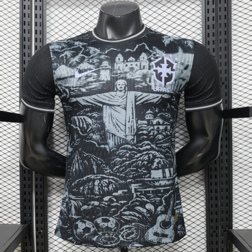 Player Version 2026 Brazil Special Edition Black  Jersey