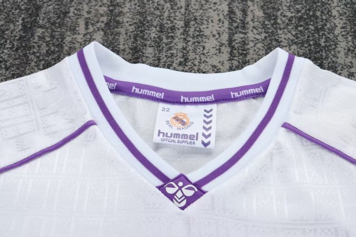Retro 90/92 Kids Real Madrid Home Jersey