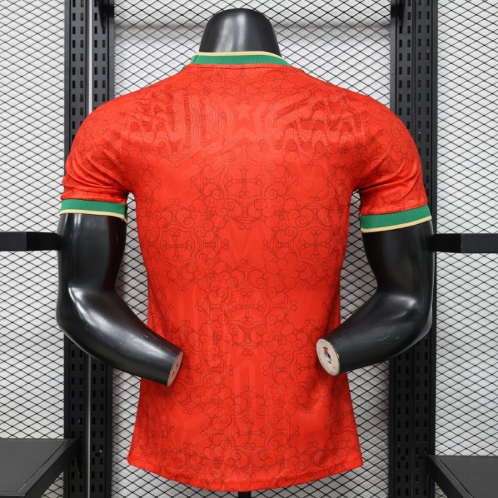 Player Version 2026 Portugal Home Red Special Edition Jersey