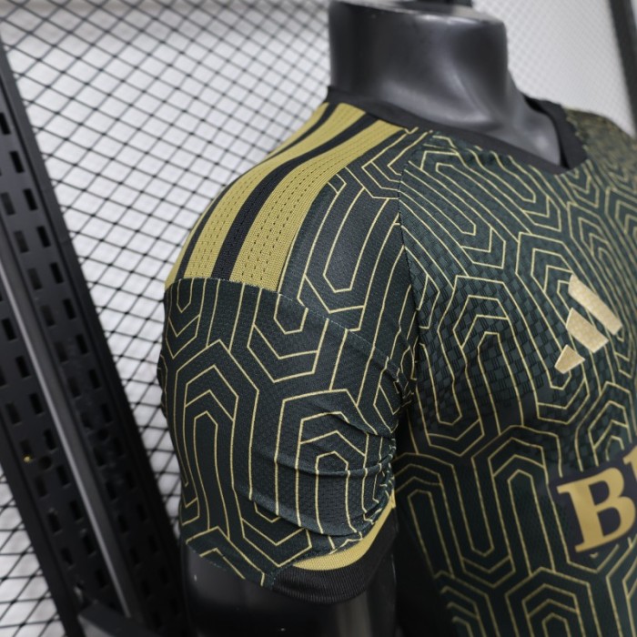 Player Version 2026 LAFC Home Black with Gold   Jersey