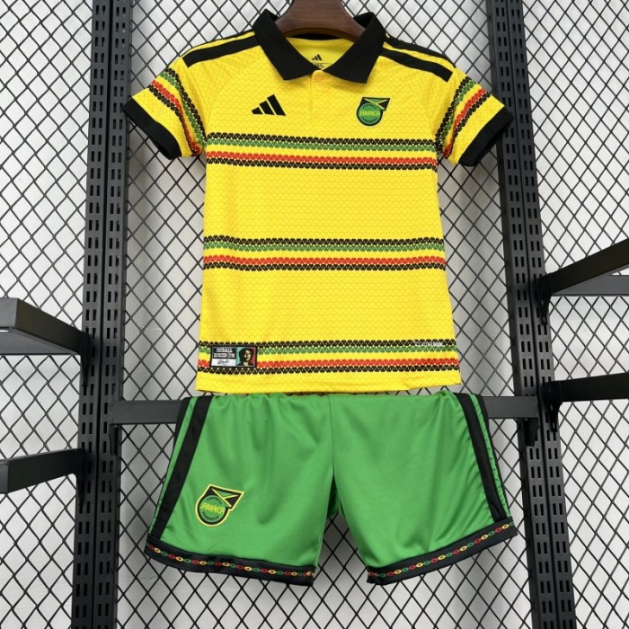 2026 Kids Jamaica X Bob Marley Home Jersey Kit