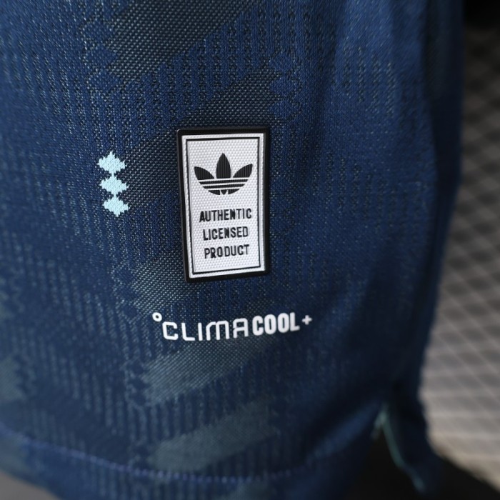 Player Version 2026 Germany Away Navy Blue  Long Sleeve Jersey