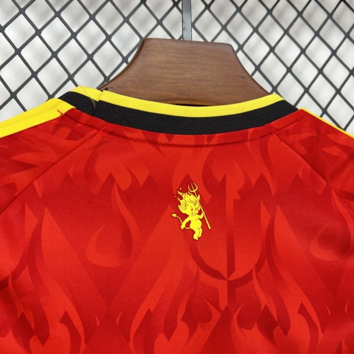 2026 Kids Belgium World Cup Home Kit