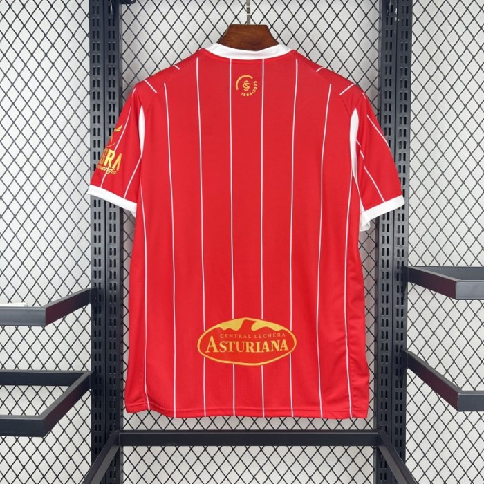 2025/26 Mens Sporting De Gijón Rrtro Jersey