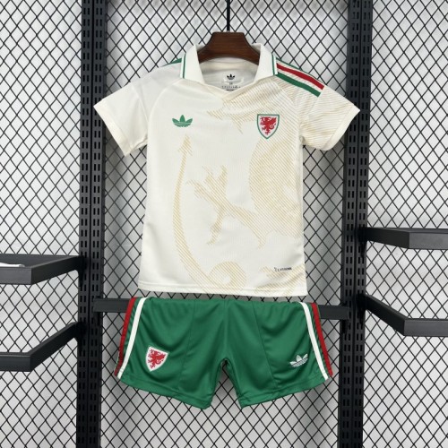 2026 Kids Wales Away Kit