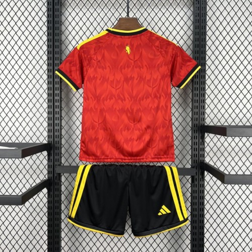 2026 Kids Belgium World Cup Home Kit