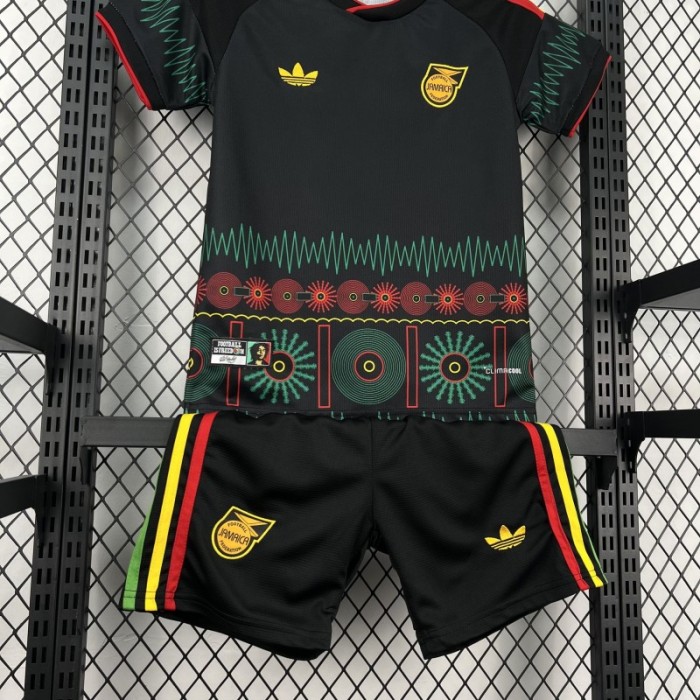 2026 Kids Jamaica X Bob Marley Away Jersey Kit