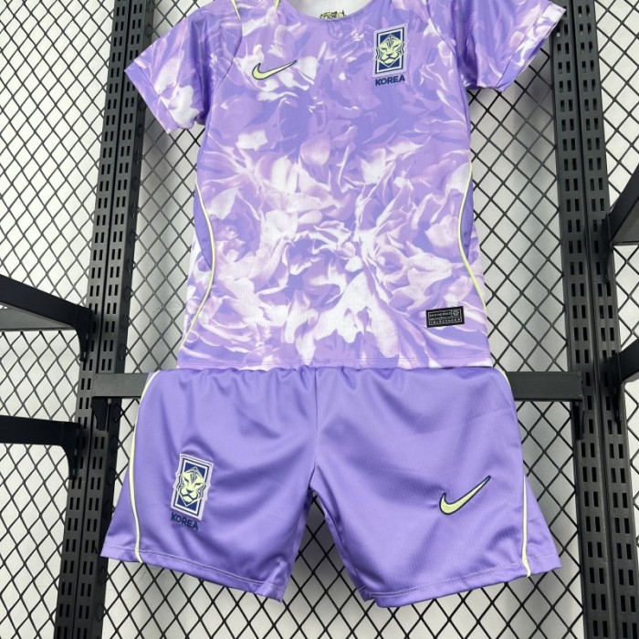 2026 Kids South Korea World Cup Away Kit