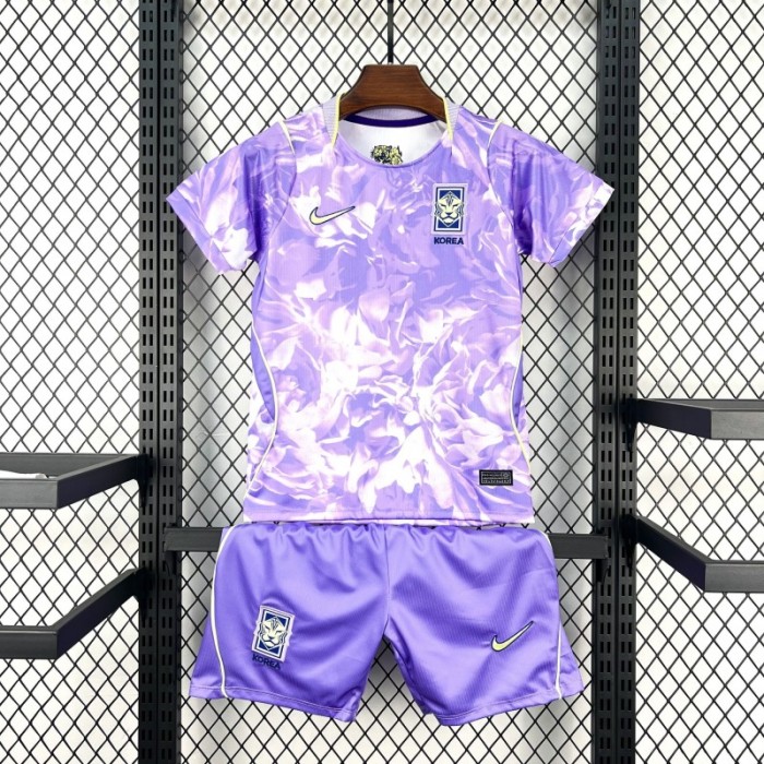 2026 Kids South Korea World Cup Away Kit