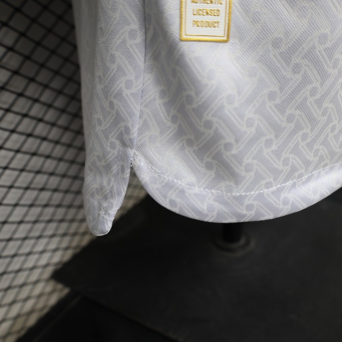Player Version 2026 Italy Away White  Long Sleeve Jersey