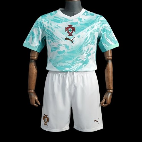 2026 Kids Portugal Away Jersey