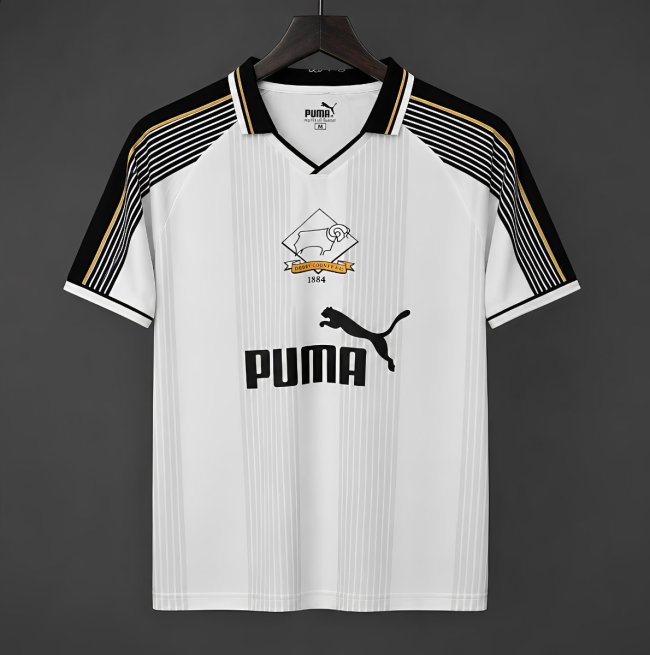 Retro 95/96 Derby County Home Jersey
