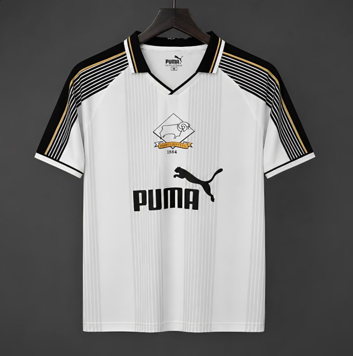 Retro 95/96 Derby County Home Jersey