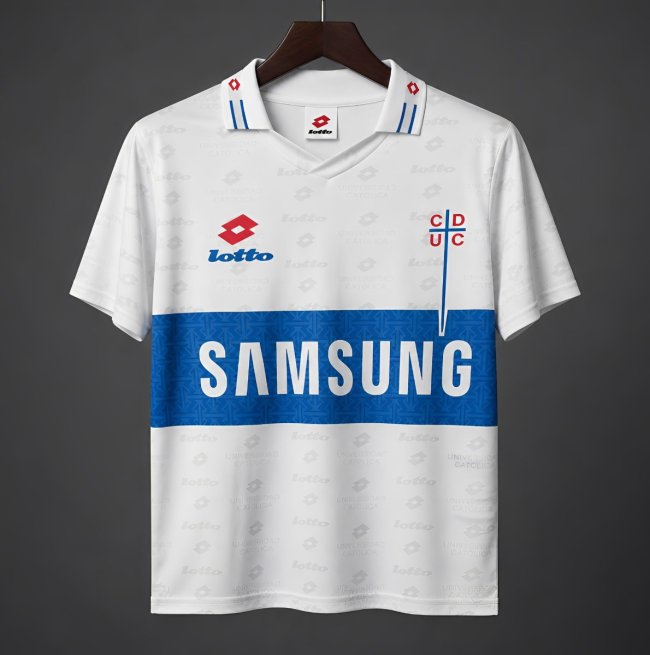 Retro 96/97 Universidad Catolica Chile Home Jersey