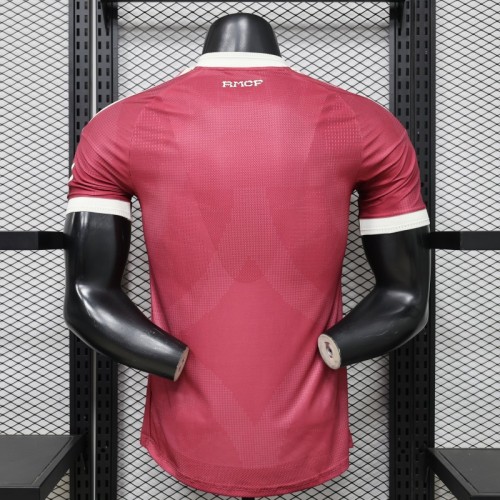 Player Version 26/27 Real Madrid Third Burgundy Red Jersey