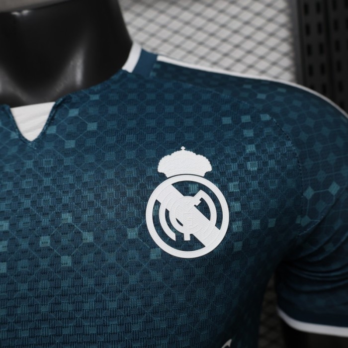 Player Version 26/27 Real Madrid Away Teal Blue  Jersey
