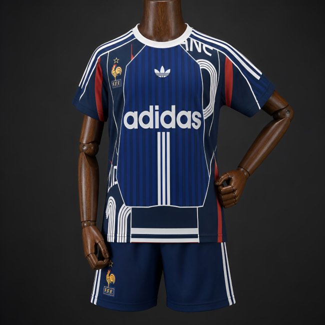 2026 Kids France Home Blue Special Jersey