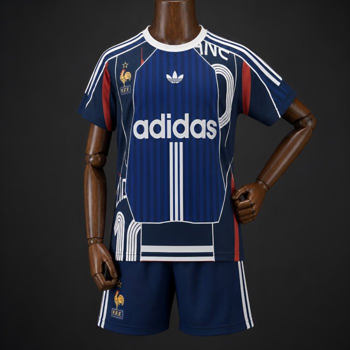 2026 Kids France Home Blue Special Jersey