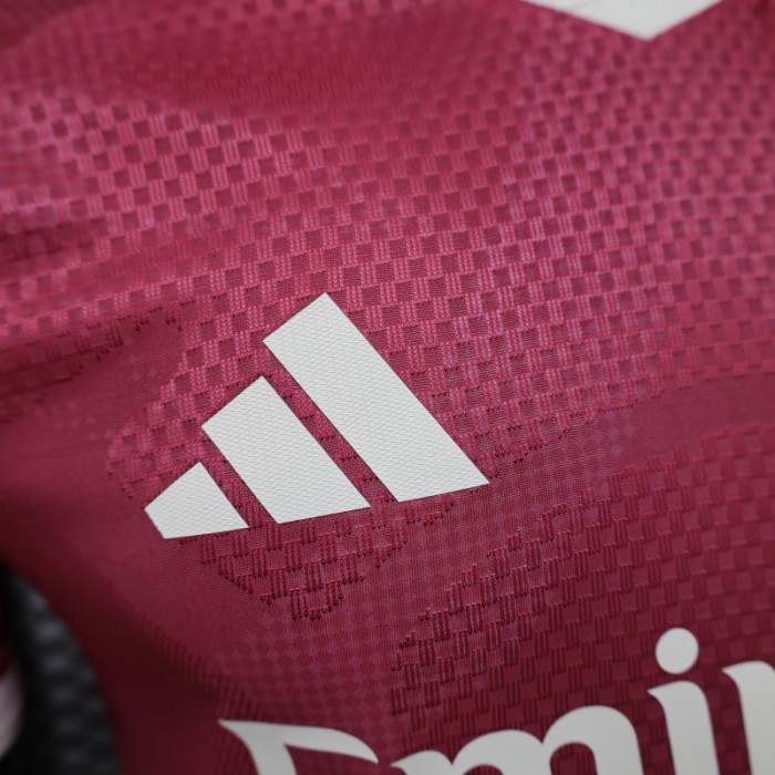 Player Version 26/27 Real Madrid Third Burgundy Red Jersey