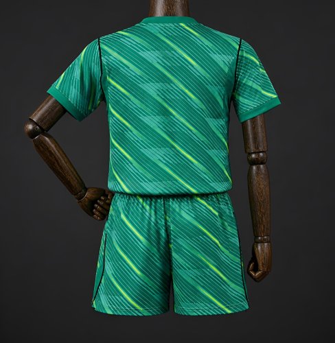 2026 Kids France Green Goalkeeper Jersey