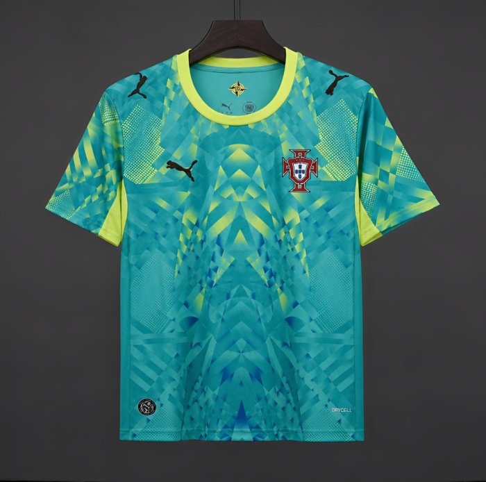 2026 Portugal Green Goalkeeper Jersey