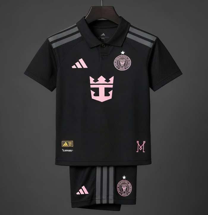 Player Version 26/27 Kids Inter Miami Away Black Jersey