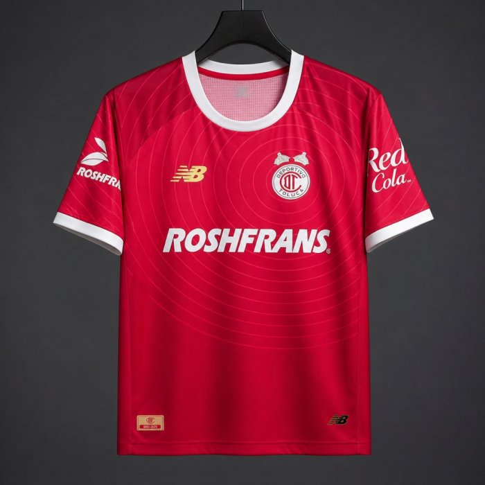 26/27 Toluca Red Special Edition  Bicampeón  Jersey