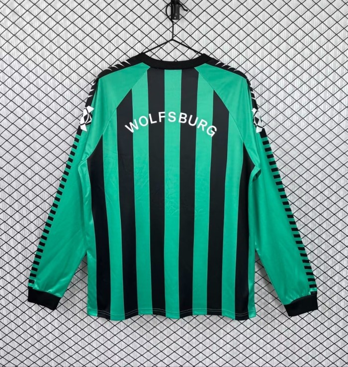 Retro 94/95 Wolfsburg Home Long Sleeve Jersey