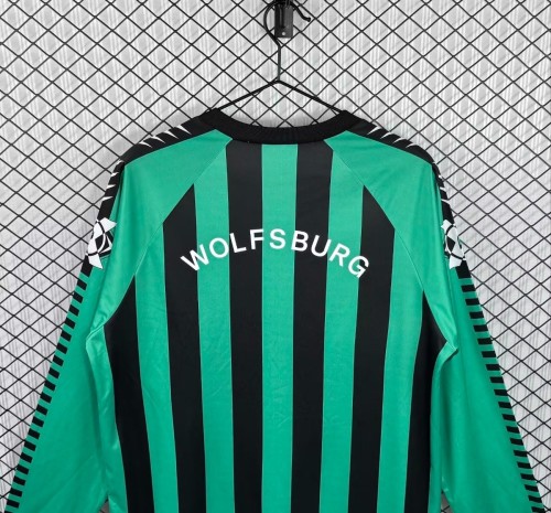 Retro 94/95 Wolfsburg Home Long Sleeve Jersey