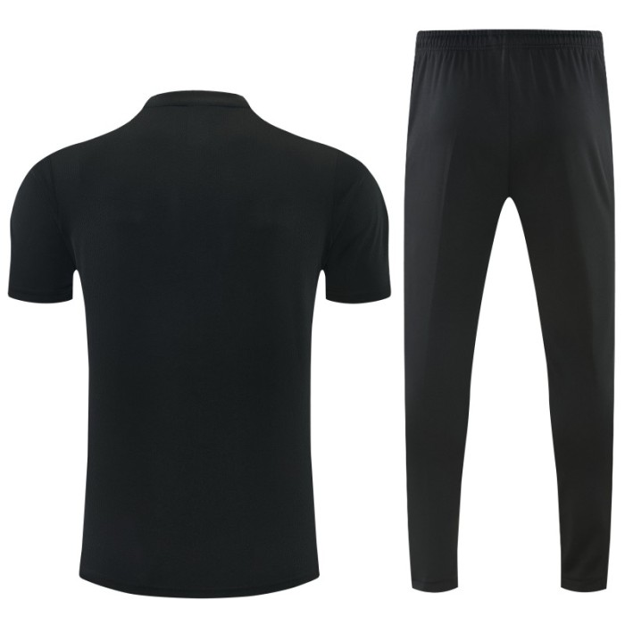 2026 Liverpool Black Short Sleeve Tracksuit + Long Pants