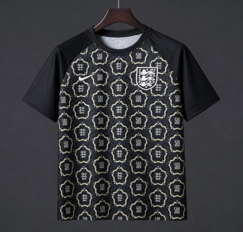 2026 England Women's 500th Game Black Special Edition Training Jersey